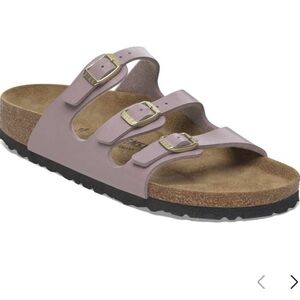 Purple Triple Strap BS Birkenstocks 40